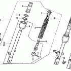 XR50R Передние аммортизаторы