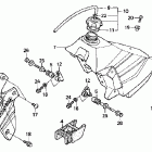 XR650R Топливный бак
