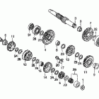 XR650L Трансмиссия