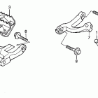 XR200R Подножки
