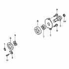 XR650R Масляный насос