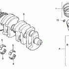 CB750 Коленвал