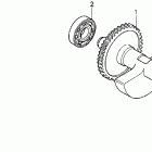XR600R Балансирный вал