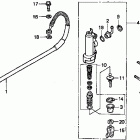 CR500R Задний тормозной цилидр