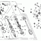CR80RB Задний амортизатор
