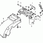 CB750 Заднее крыло