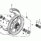 VT1100C Переднее колесо