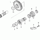 XR600R Кик стартер