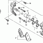 GL1500C Передний тормозной суппорт