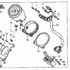 VT1100C Спидометр