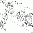 CR250R Передний тормозной суппорт