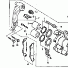 CR500R Передний тормозной суппорт