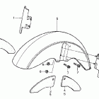 GL1500C Переднее крыло