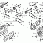 GL1500C Головка цилиндра