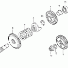 GL1500A Final gearshaft