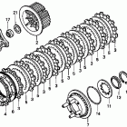 GL1500C Сцепление