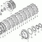 GL1500CF Сцепление