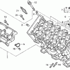 CBR600F4 Cylinder head ('99-'00)