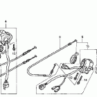 CBR1100XX Тросы и рулевые переключатели