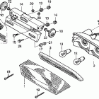 VT600CD Фонарь задний