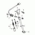 CBR900RR Подножка