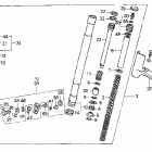 GL1500A Передняя вилка