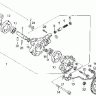 XR600R Масляный насос