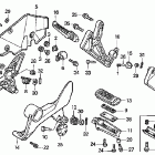 VFR800FI Подножки