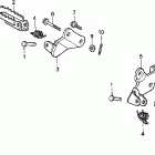 XR100R Подножки