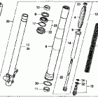 CR80RB Передняя вилка