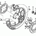 CR250R Заднее колесо