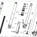 CR250R Передняя вилка