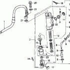 XR600R Задний тормозной цилидр