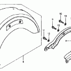 VT750CD Заднее крыло