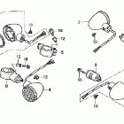 VF750C Сигналы поворотов