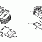 VT750CD Цилиндр