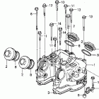 XR650L Крышка головки цилиндров