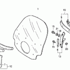 GL1500CT Gl1500ct windscreen