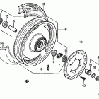 VT1100C2 Переднее колесо