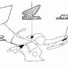 CBR1100XX Наклейки 99-03