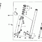 CBR1100XX Передняя вилка