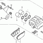 GL1500C Задний суппорт тормозной