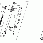 VT1100C Передняя вилка