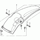 CR125R Заднее крыло