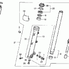 VFR800FI Передняя вилка