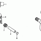 CR500R Коленвал