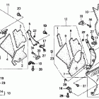 CBR1100XX Нижний обтекатель