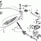 VT600CD Топливный бак