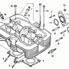 CMX250C Головка цилиндра