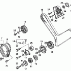 ST1100 Front cover @ timing belt